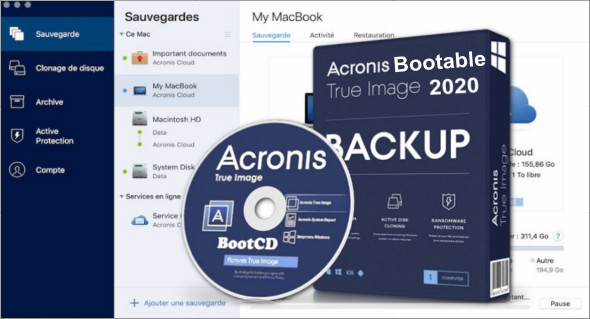 create an acronis bootable disk